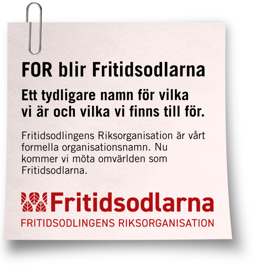 Fritidsodlarna